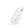 Listwa zasilająca Ever Home - 8 gniazd, 2m, AV/RJ-45, biała